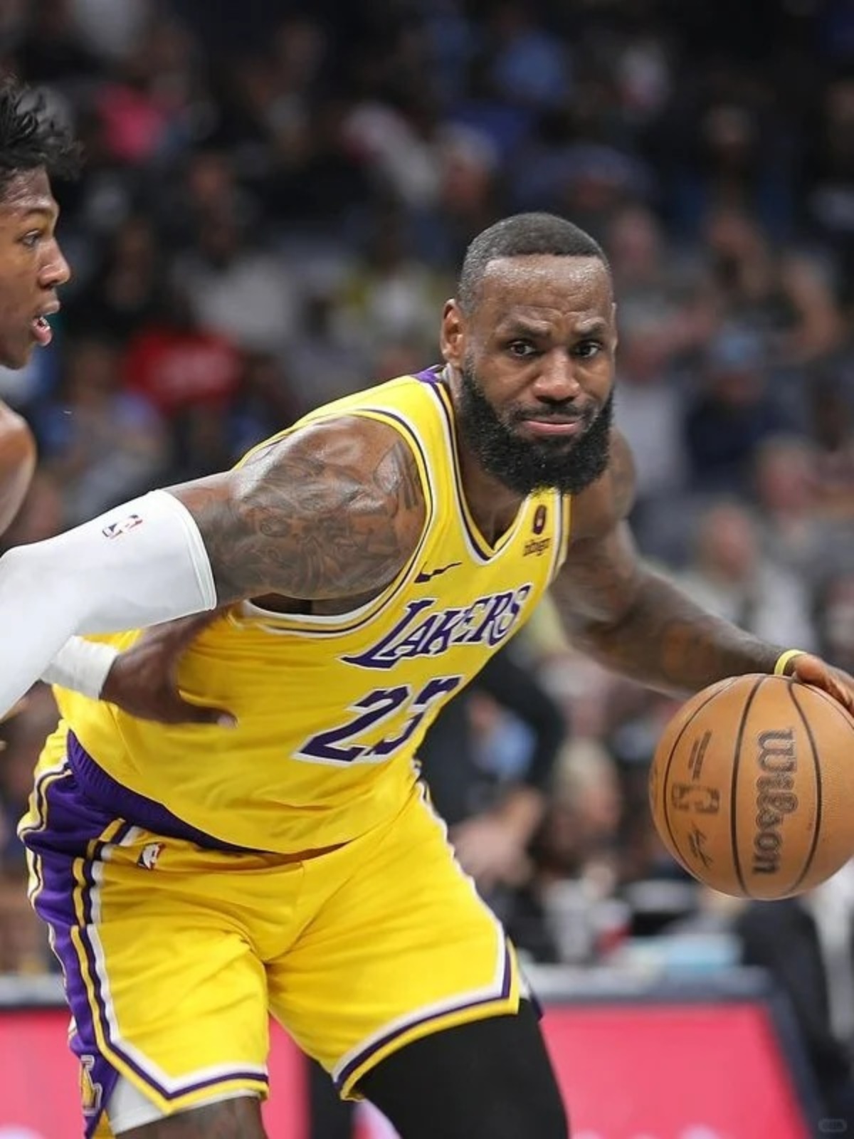 湖人击胜灰熊，詹姆斯综感部人致名册的简单介绍