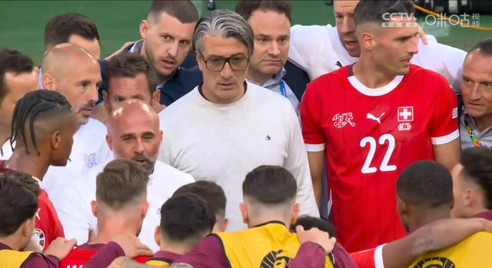 瑞士队击败爱尔兰队，提升晋级机会