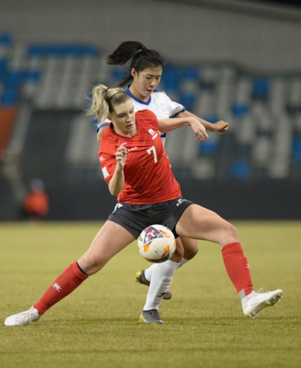 加拿大女子足球世界杯圈进入紧张阶段